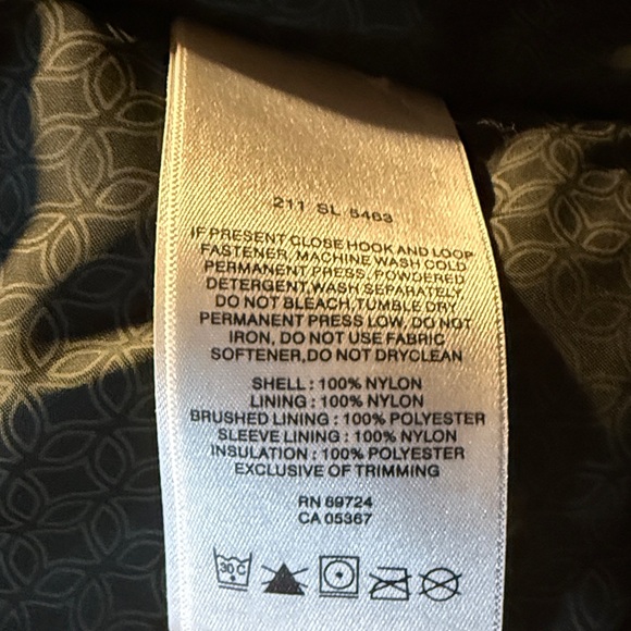 Womens Columbia Forest Green Insulated Omni-Shield Coat - Picture 9 of 9